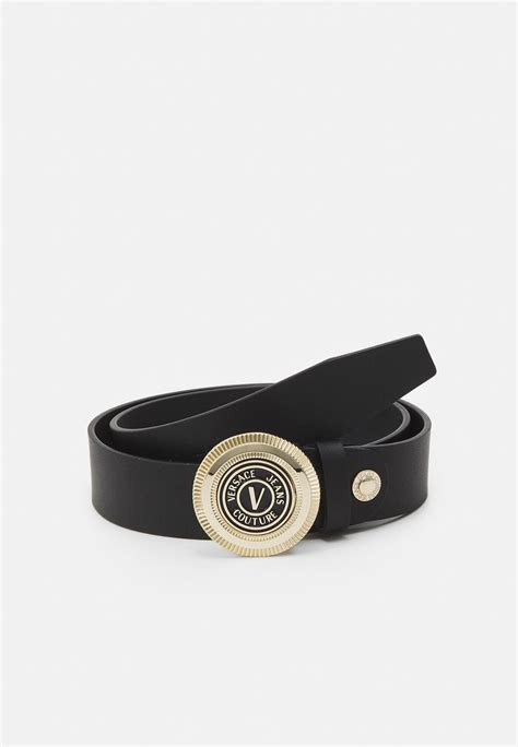 authentic versace jeans couture woman's belt|versace jeans men's belts.